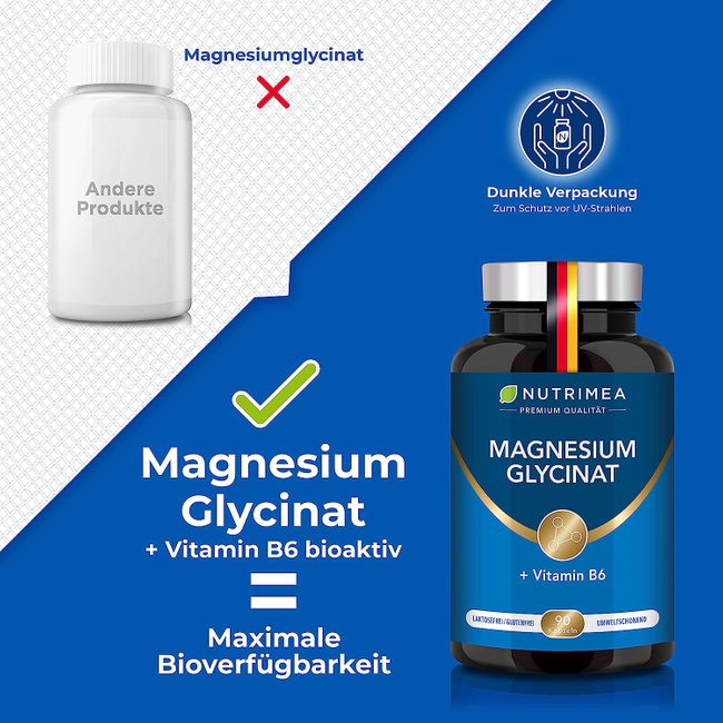 Nutrimea | Magnesium Glycinat + Vitamin B6