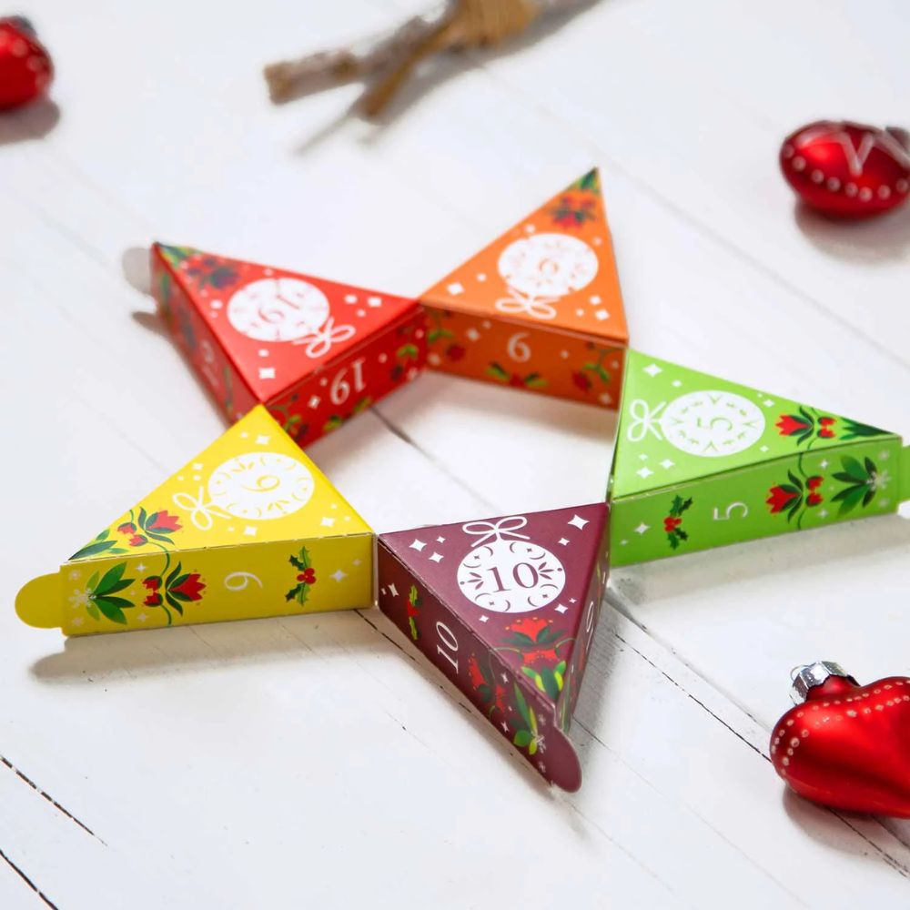 English Tea Shop Adventskalender "Christmas Vibes only" · 25 BIO Teepyramiden – Bild 4