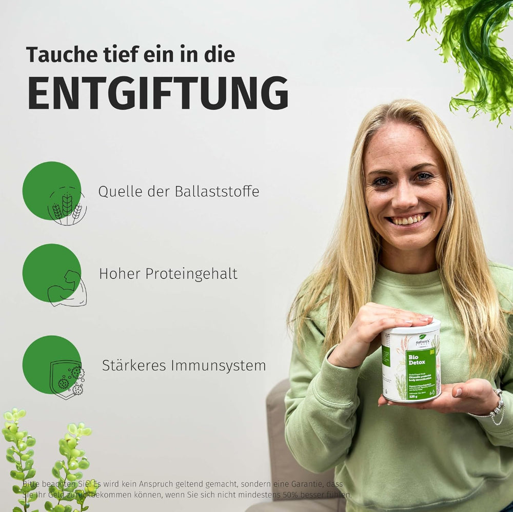 Nature's Finest Bio Detox Mix · Superfood Mixpulver zur Entgiftung des Körpers – Bild 2