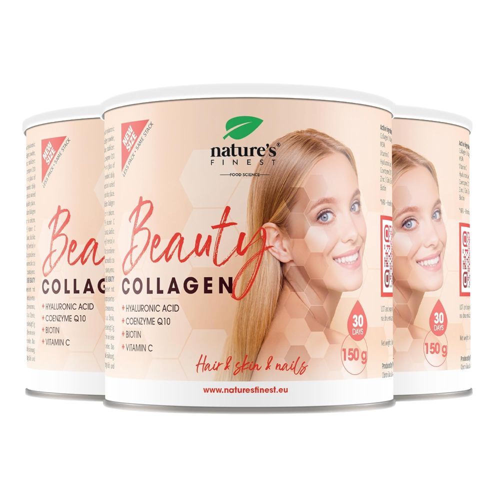 Nature's Finest | Beauty Collagen mit Hyaluronsäure und Coenzym Q10