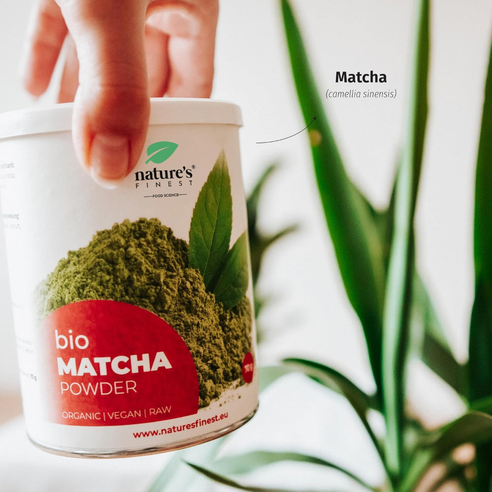 Nature's Finest Matcha Bio Pulver · die hochwertigste Form von grünem Tee – Bild 5