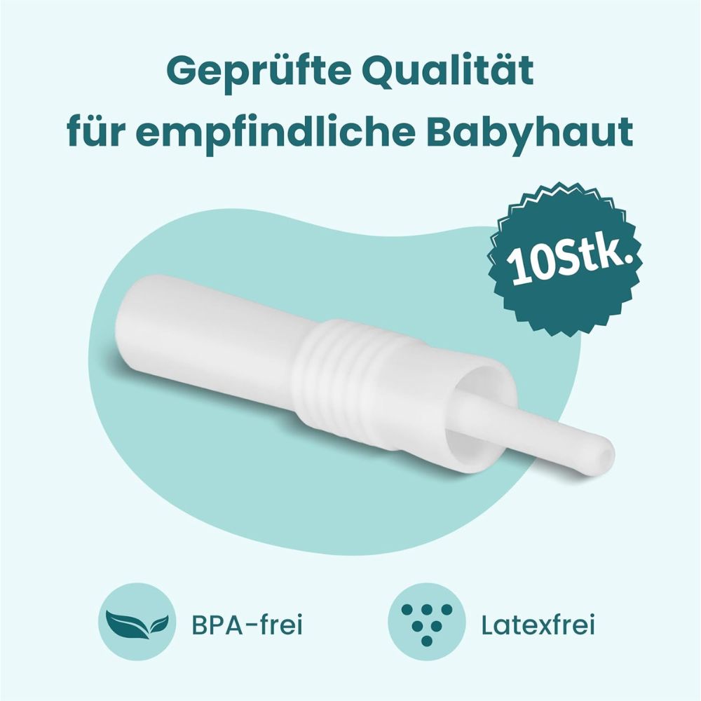 Fuchsi | Blähhilfe für Babys zur Unterstützung bei Darmgasen - 10 Stück