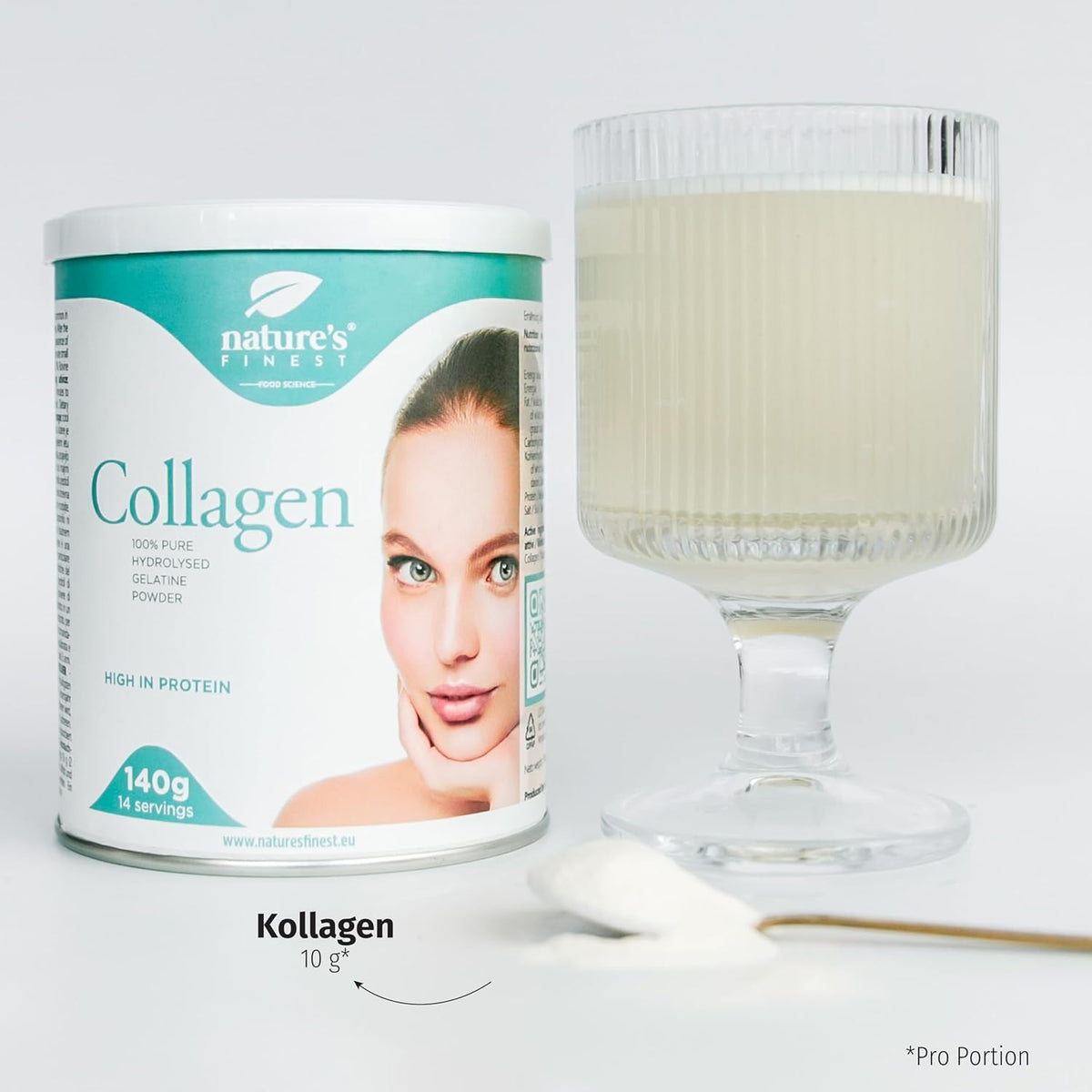 Nature's Finest Kollagenpulver · Völlig reines und natürliches Kollagen – Bild 3