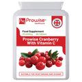 Prowise Healthcare | Doppelte Stärke Cranberry 20.000 mg mit Vitamin C - 90 Tabletten