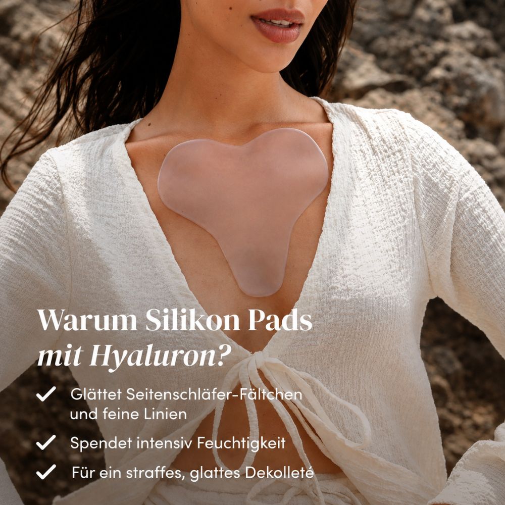 APRICOT | Wiederverwendbares Dekolleté Pad mit Hyaluron