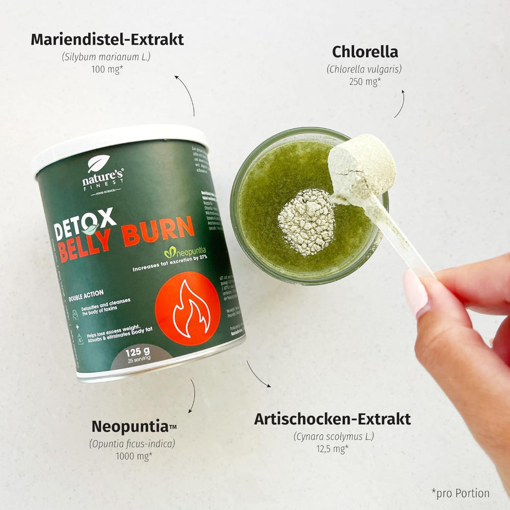 Nature's Finest Detox Fat Burn Starterset für Fettverbrennung & Entgiftung (3 Stück) · Belly- Liver · Night – Bild 3