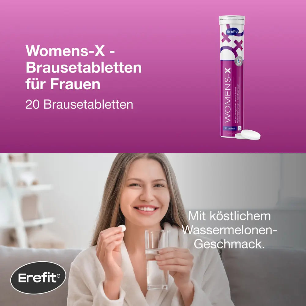 Erefit Womens-X für Frauen · 20 Brausetabletten – Bild 2
