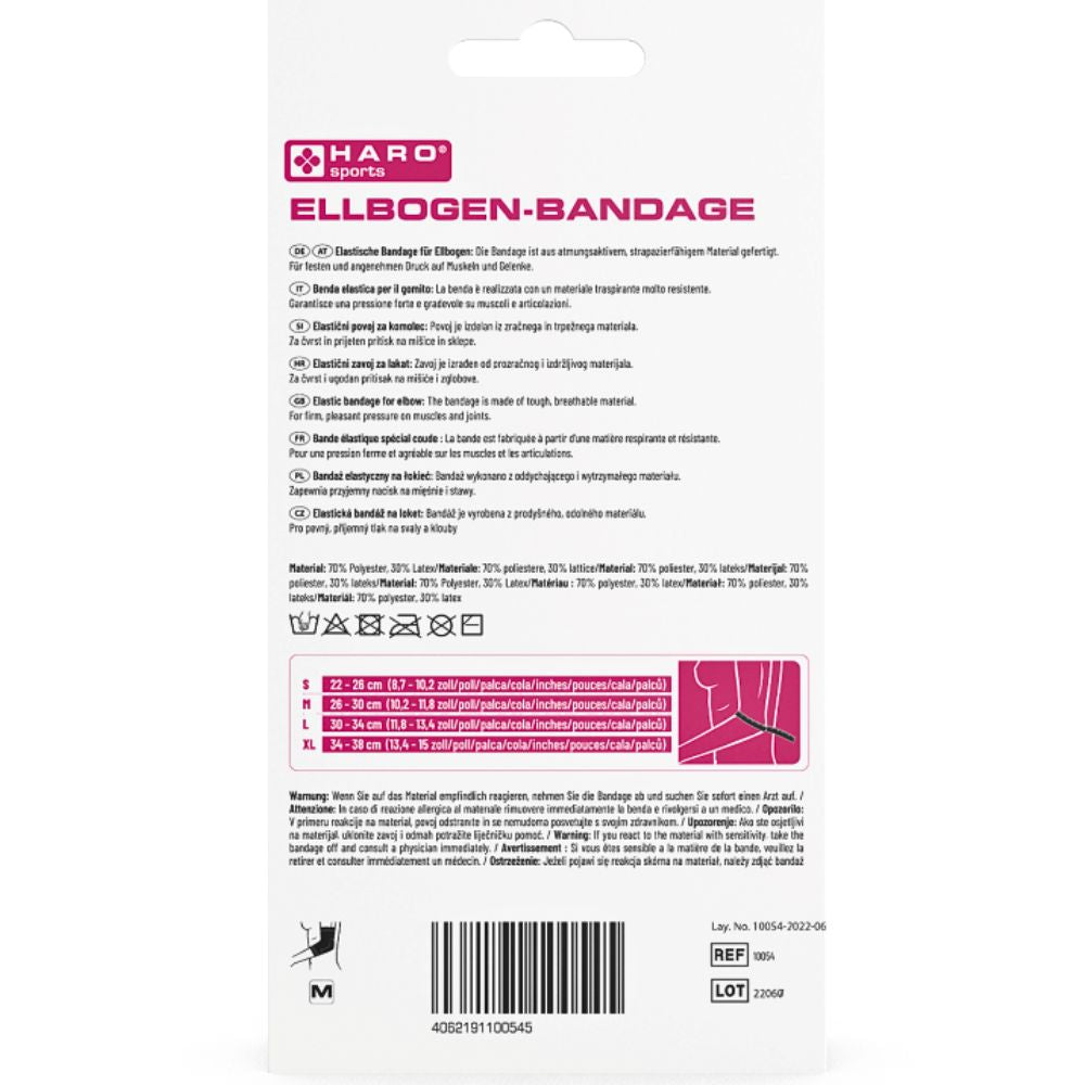 Haro Ellbogenbandage · Medium · 1 Stück – Bild 5