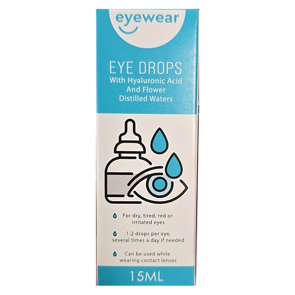 Eyewear | Augentropfen mit Hyaluronsäure & Blütenwässern – 15 ml