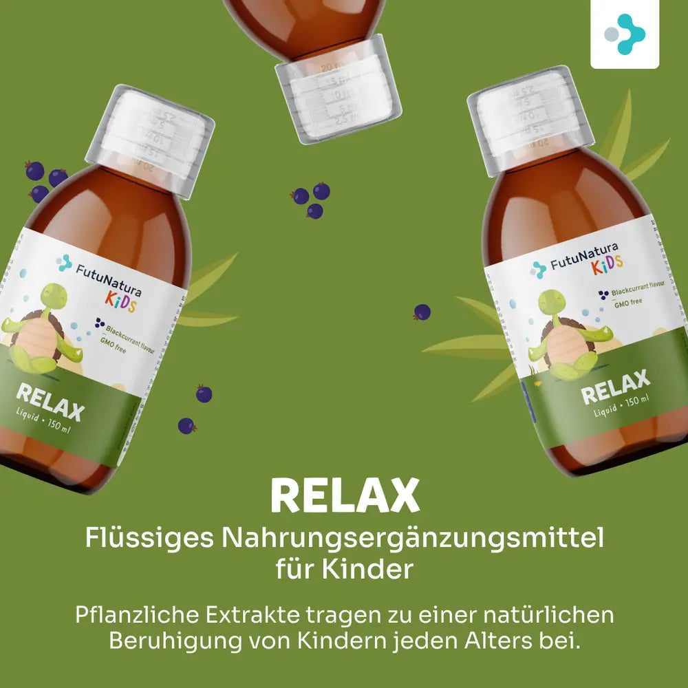 FutuNatura Relax · Kindersirup für optimale Entspannung und Schlaf · 150ml – Bild 5