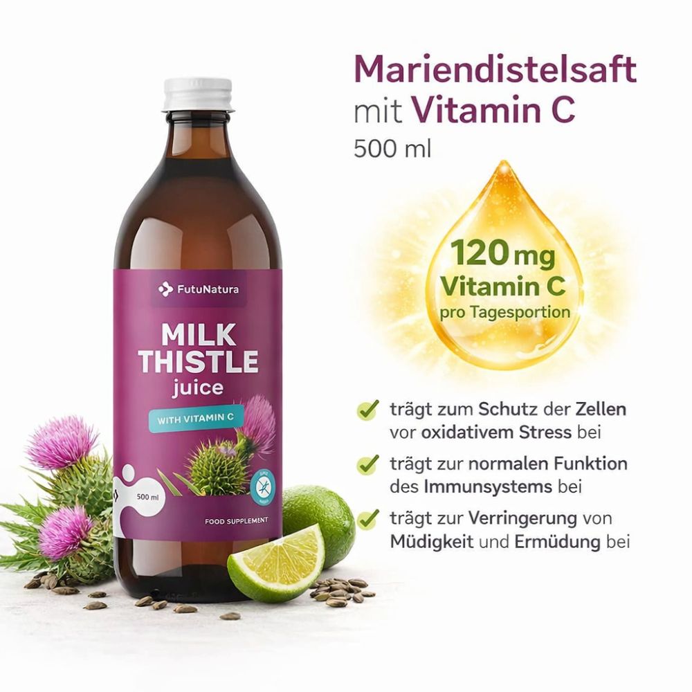 FutuNatura Mariendistelsaft als Ergänzung bei Diäten · 500ml – Bild 3