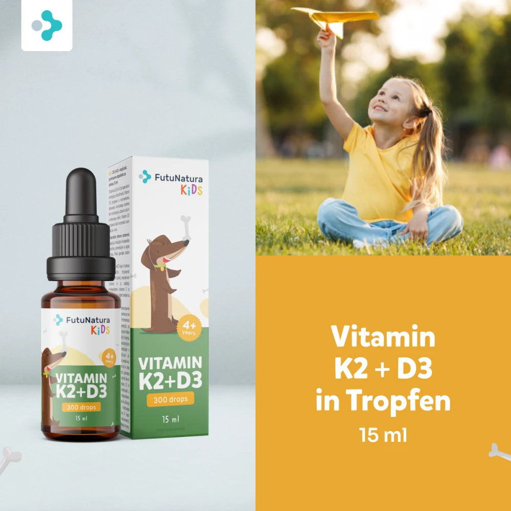 FutuNatura Vitamin K2 + D3 Tropfen für Kinder · 15 ml – Bild 4