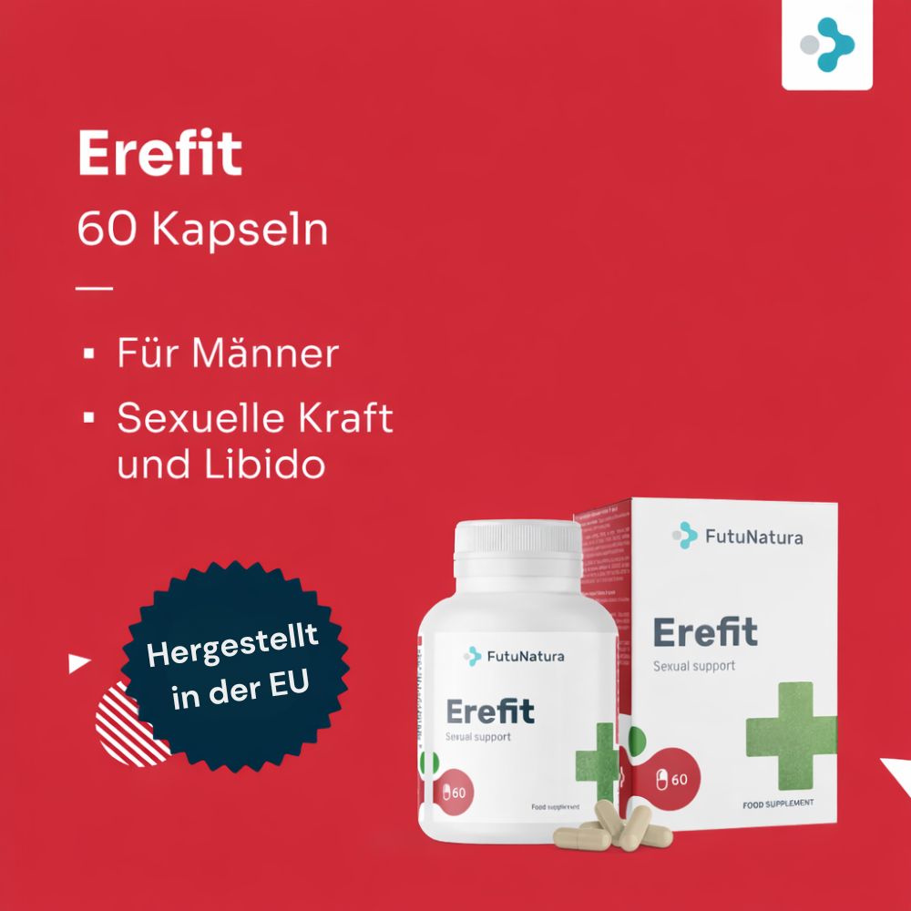 FutuNatura Erefit Sexual Support für Libido und Erektion · 60 Kapseln – Bild 3