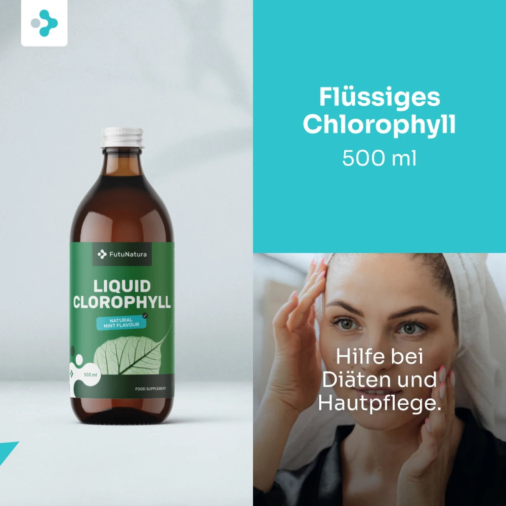 FutuNatura Flüssiges Chlorophyll · 500 ml – Bild 3