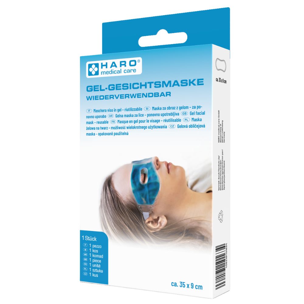 Haro Gel-Gesichtsmaske für wohltuende Entspannung