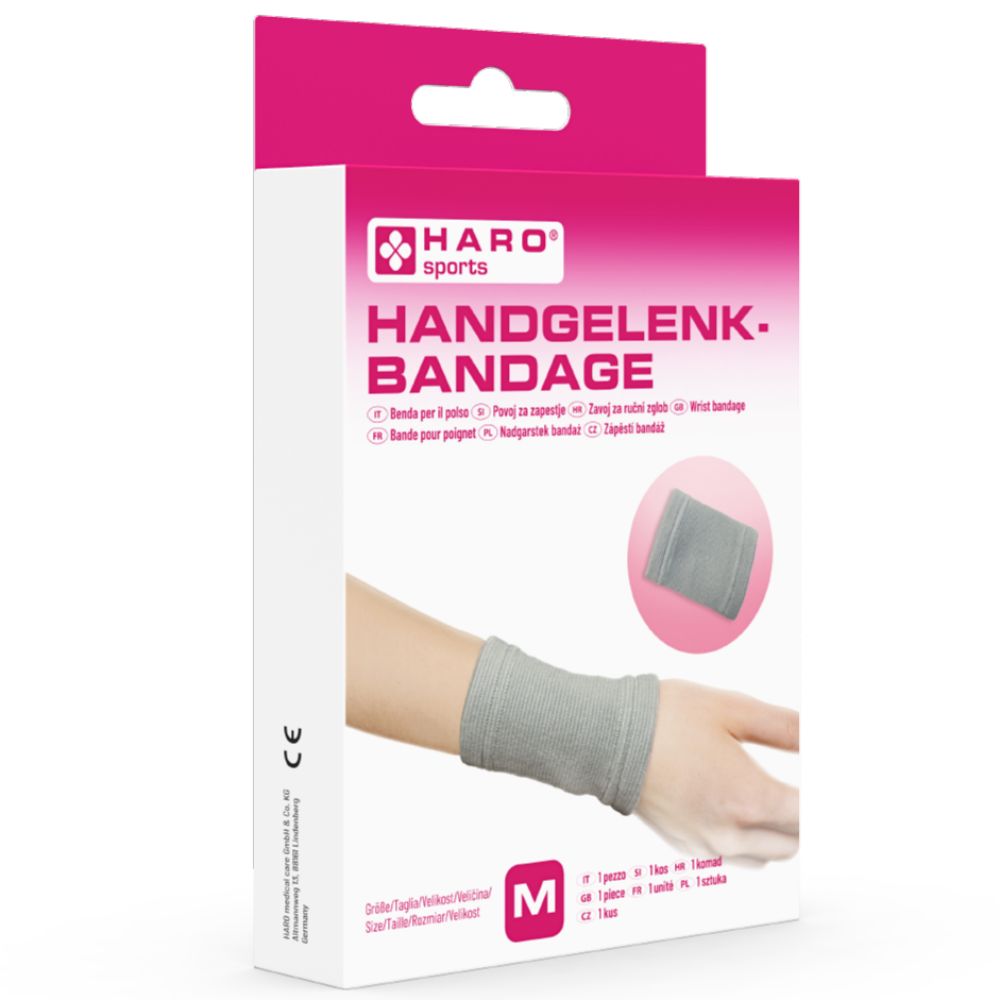Haro Handgelenkbandage 1 Stück · Größen: S & M – Bild 6