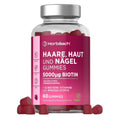 Horbaach | Haut, Haare & Nägel Gummies mit 5000μg Biotin - 60 Stück