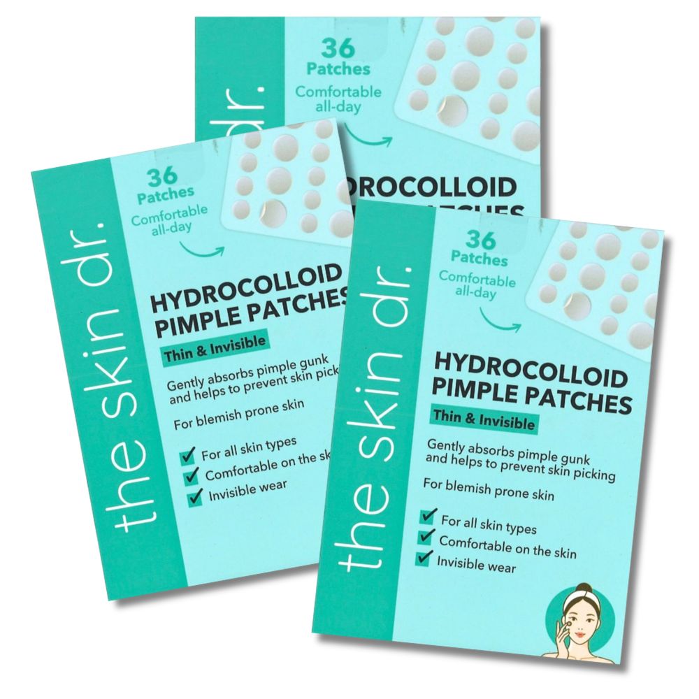 The Skin Dr. Hydrocolloid Pickel Pflaster · 36 Stück Anti-Pickel Patches – Bild 4