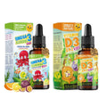 NatureCraft | Kinder-Vital-Set Vegan Omega-3 Algenöl Kids + Vitamin D3 K2 Tropfen Kids