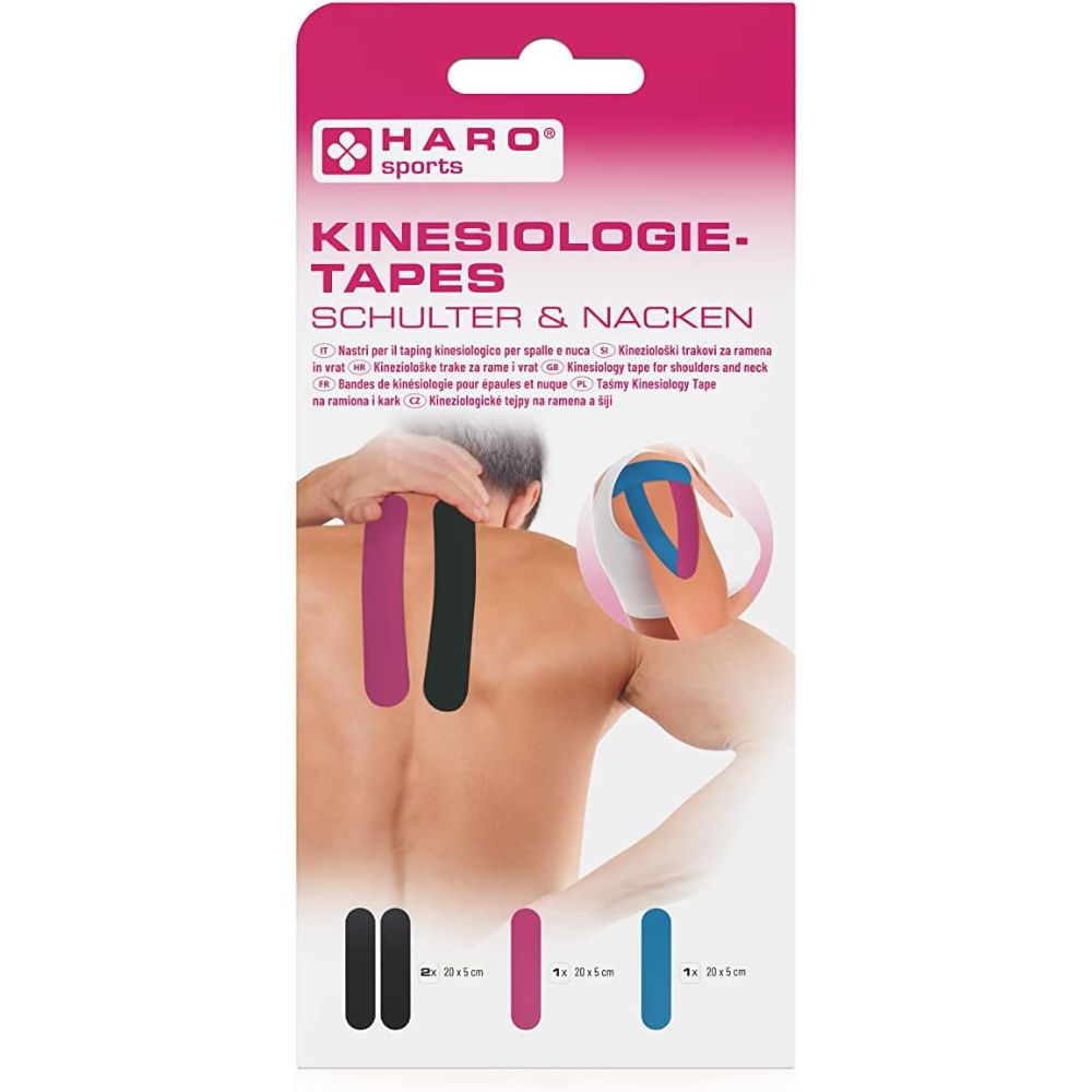 Haro Kinesiologietapes Schulter und Nacken