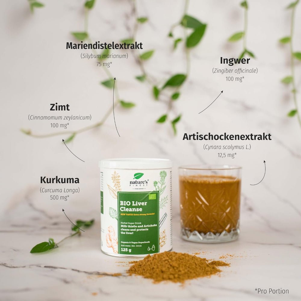 Nature's Finest Detox Fat Burn Starterset für Fettverbrennung & Entgiftung (3 Stück) · Belly- Liver · Night – Bild 6