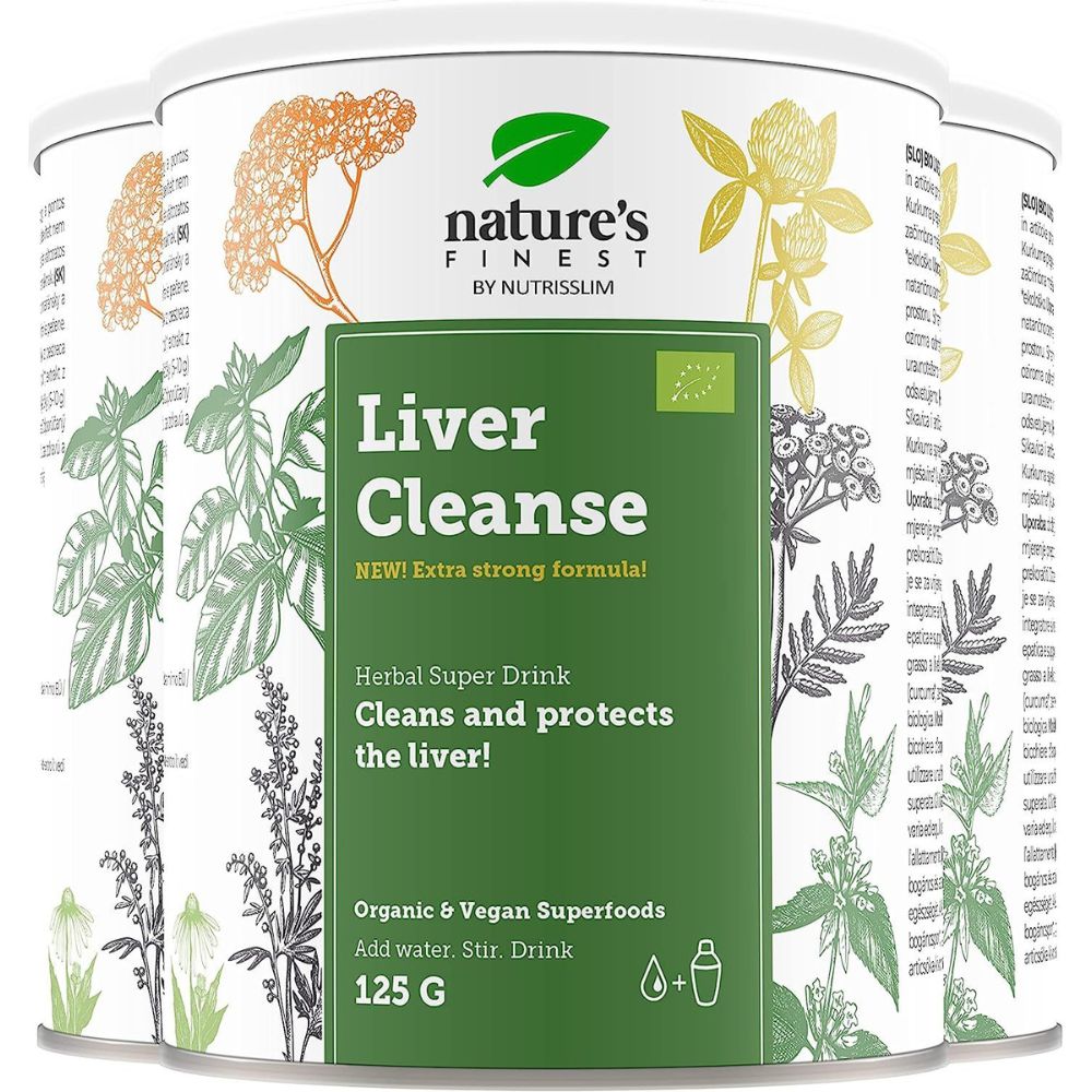 Nature's Finest I Bio Liver Cleanse - Leberreinigung mit Mariendistel und Artischocken