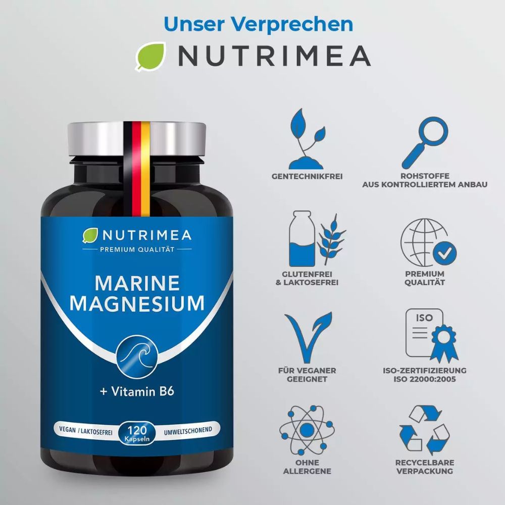 Nutrimea Marines Magnesium · 120 Kapseln – Bild 6