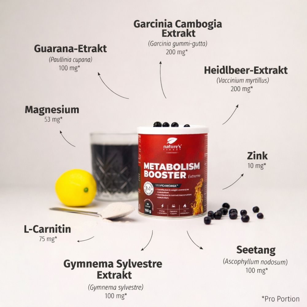 Nature's Finest Metabolism Booster Extreme · Stärkt Ihren Stoffwechsel – Bild 5