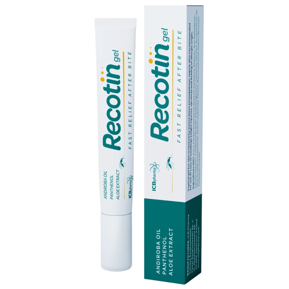 Novokill Recotin Mückenstich Gel · Soforthilfe bei Insektenstichen und Hautreizungen · 20ml