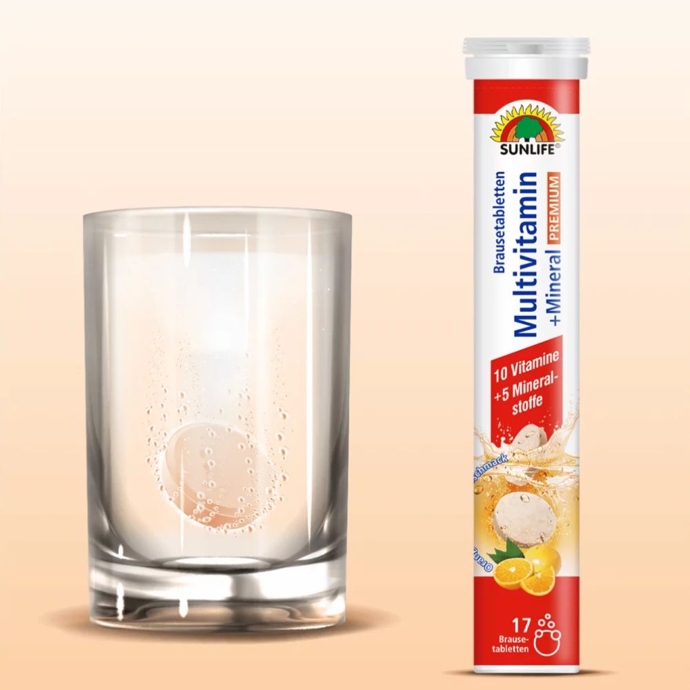 Sunlife Premium Multivitamin + Mineral Brausetabletten – Bild 3