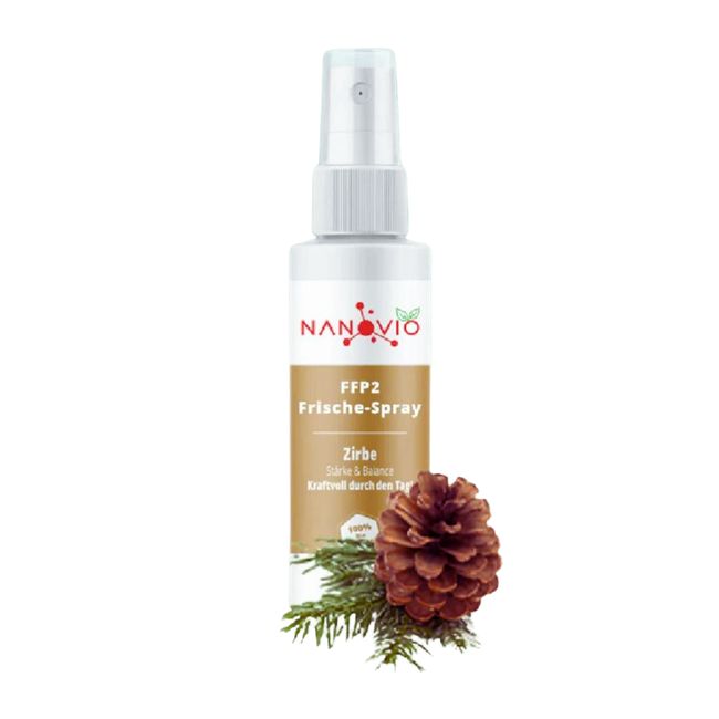 Nanovio | FFP2 Frische-Spray mit 5 natürliche Duftnoten - 50ml