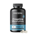 OnEnergy | Kreatin Monohydrat 3000 mg für der körperlichen Leistungsfähigkeit - 240 Kapseln