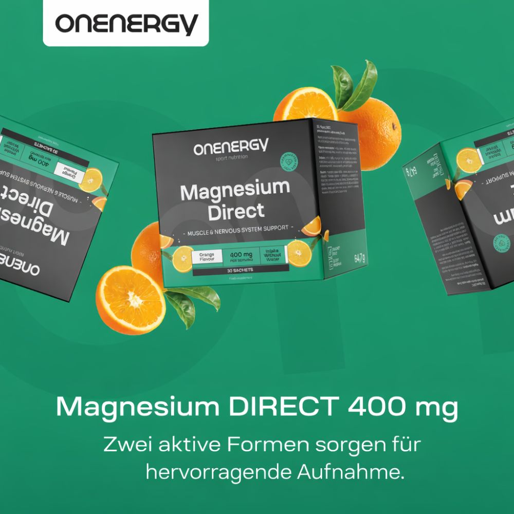 OnEnergy Magnesium DIRECT 400 mg · 30 Beutel – Bild 5