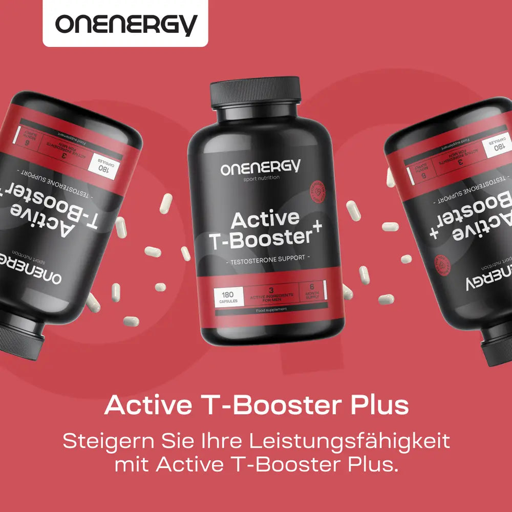 OnEnergy Active T-Booster Plus · Komplex für Männer · 180 Kapseln – Bild 5