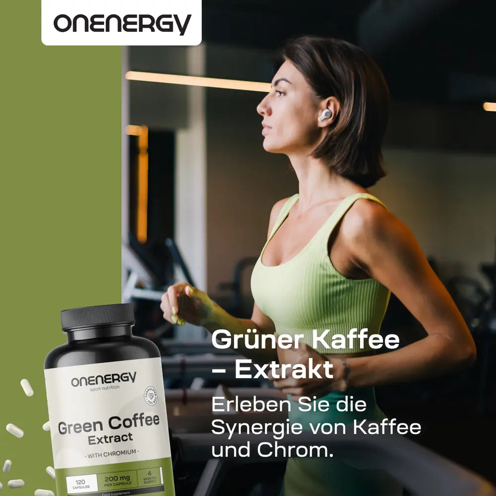 OnEnergy Grüner Kaffee · Extrakt · 120 Kapseln – Bild 2
