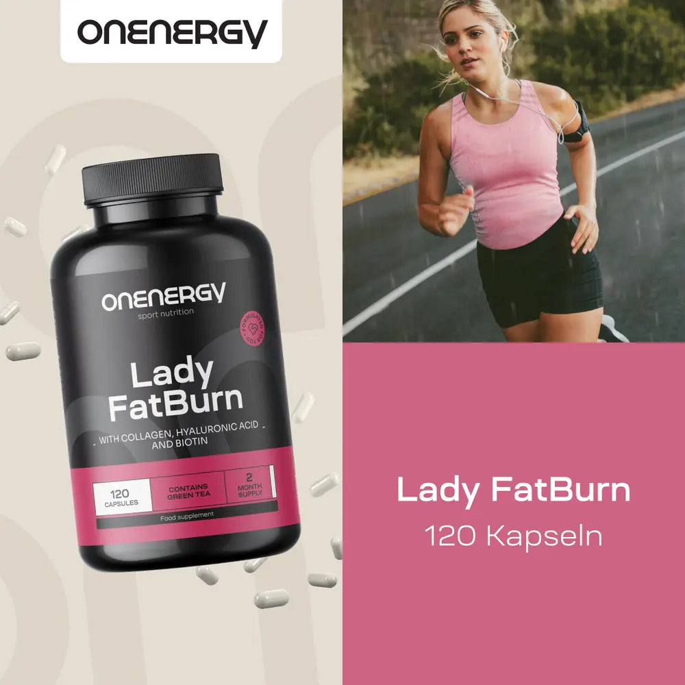 OnEnergy Lady FatBurn zur Unterstützung der weiblichen Schönheit · 120 Kapseln – Bild 4