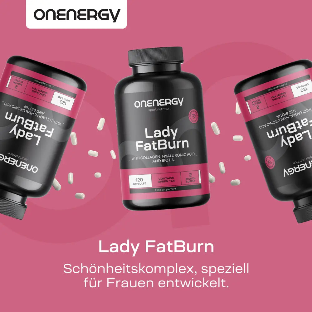 OnEnergy Lady FatBurn zur Unterstützung der weiblichen Schönheit · 120 Kapseln – Bild 5