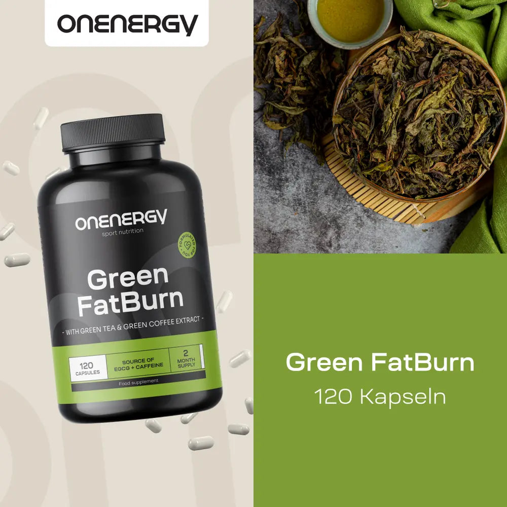 OnEnergy Green FatBurn mit grünen Tee und grünen Kaffee · 120 Kapseln – Bild 4