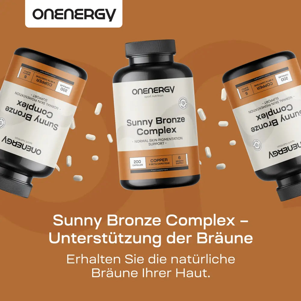 OnEnergy Sunny Bronze Complex · Unterstützung der Bräune · 200 Kapseln – Bild 5