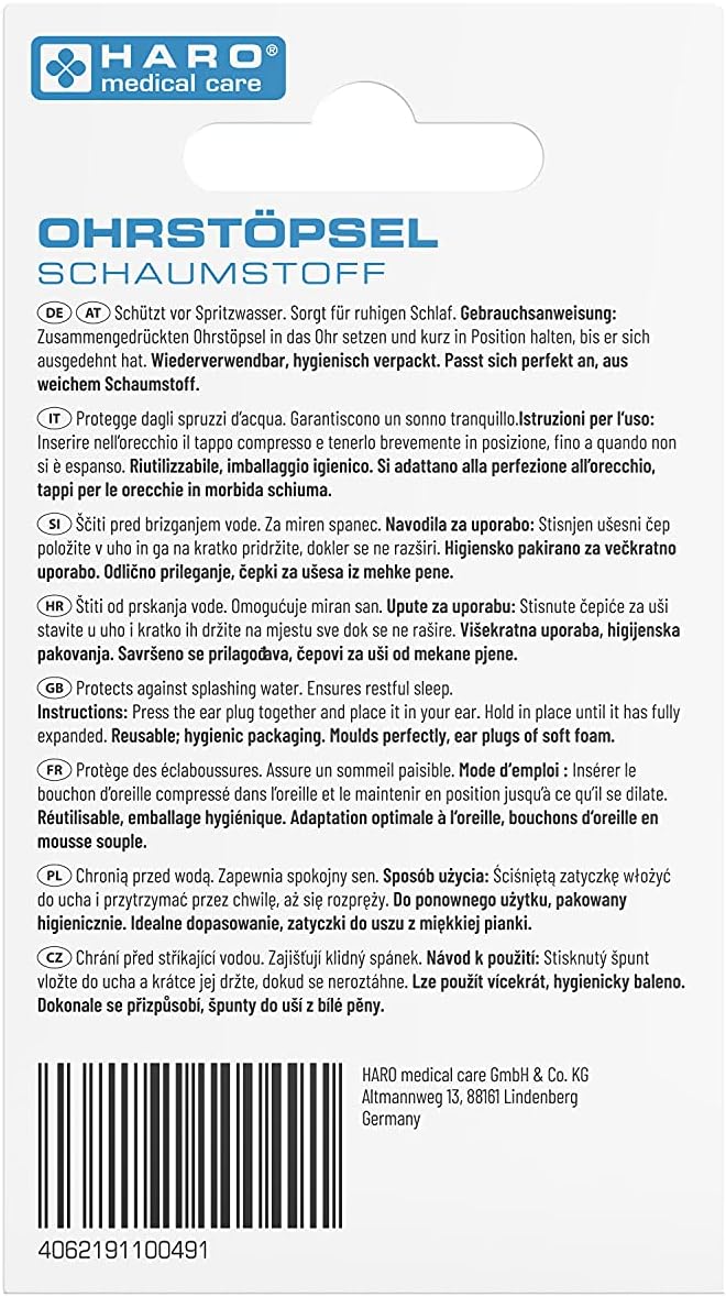 Haro Ohrstöpsel · 4 Stück – Bild 4
