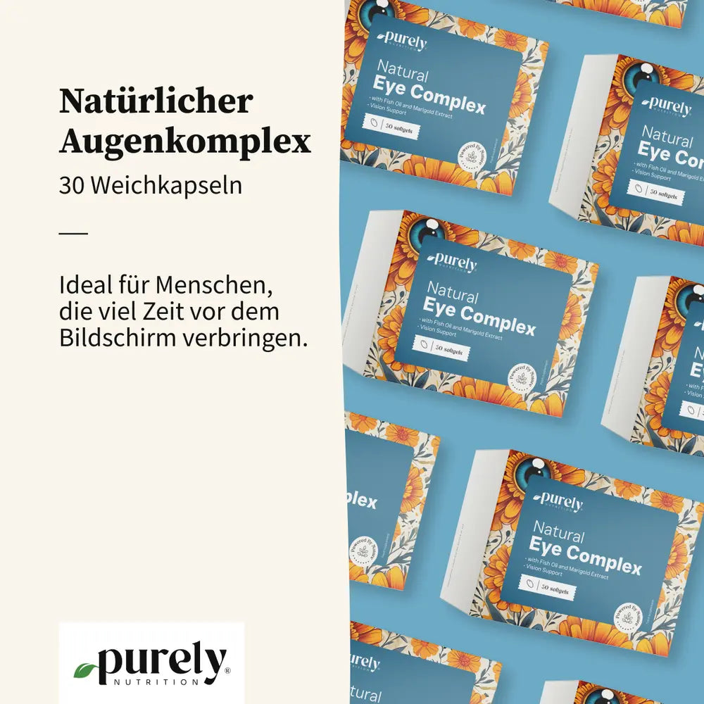Purely Natürlicher Augenkomplex · 30 Weichkapseln – Bild 5