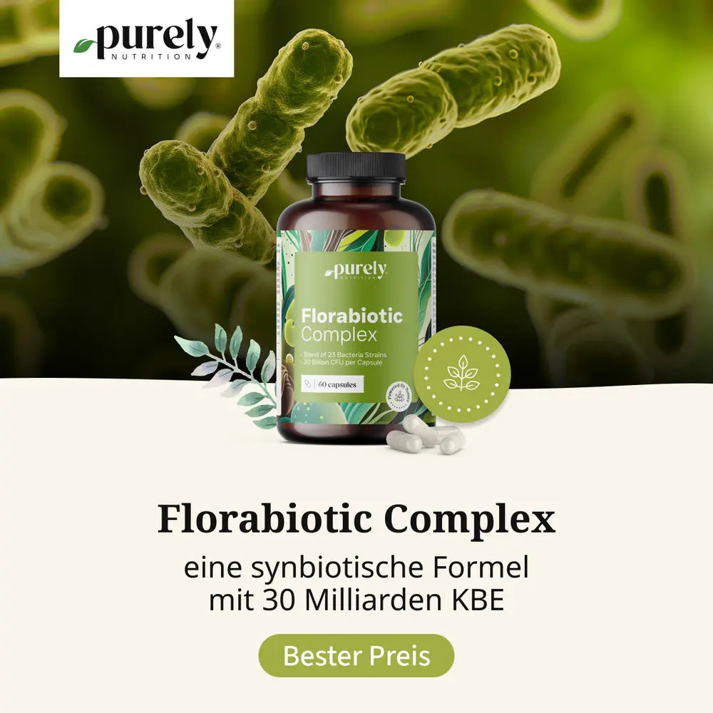 Purely Florabiotic Complex · synbiotische Formel mit 30 Milliarden KBE · 60 Kapseln – Bild 4