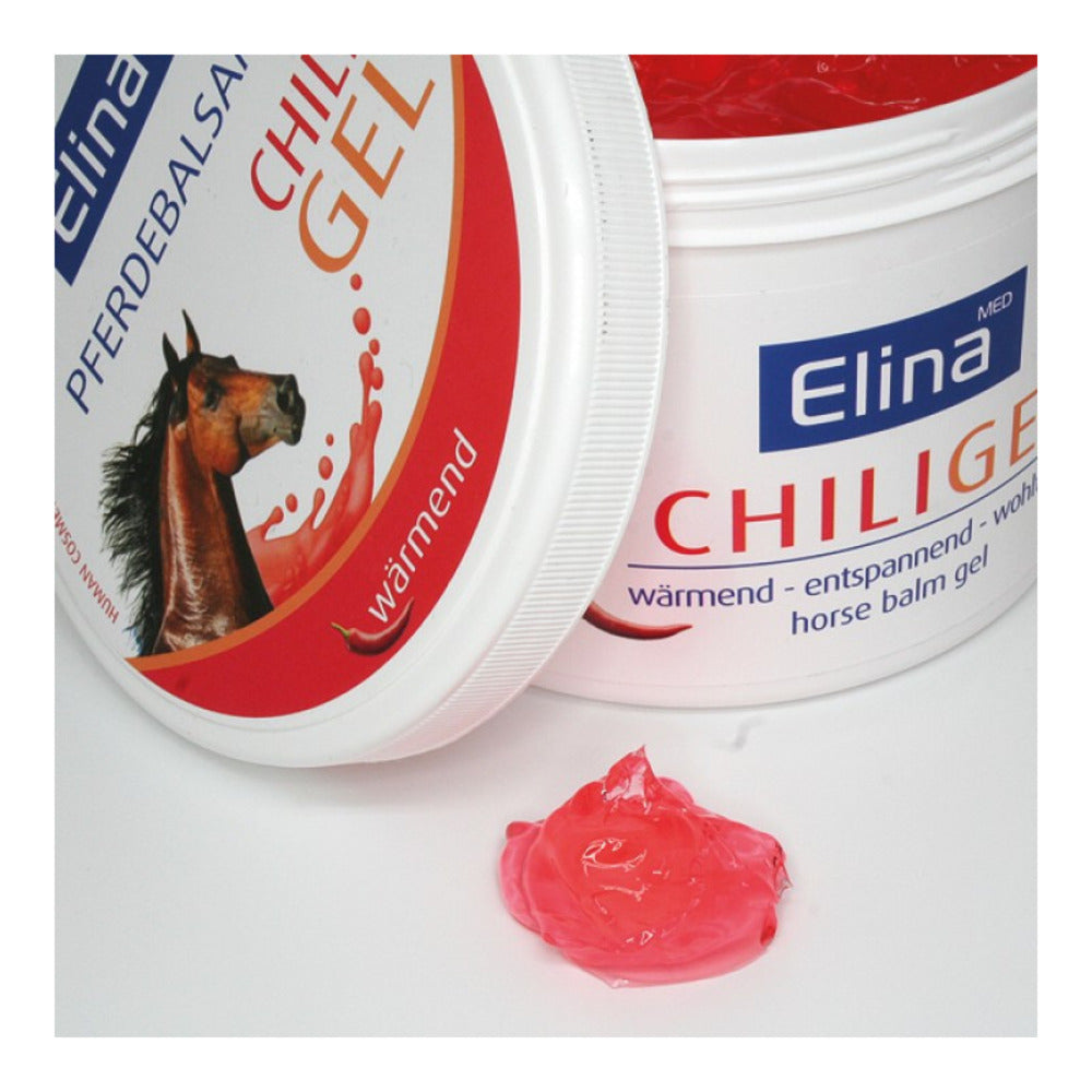 Elina Med Pferdebalsam Chili-Gel · Wärmende Pflege für Muskeln &amp; Gelenke · 150ml – Bild 3