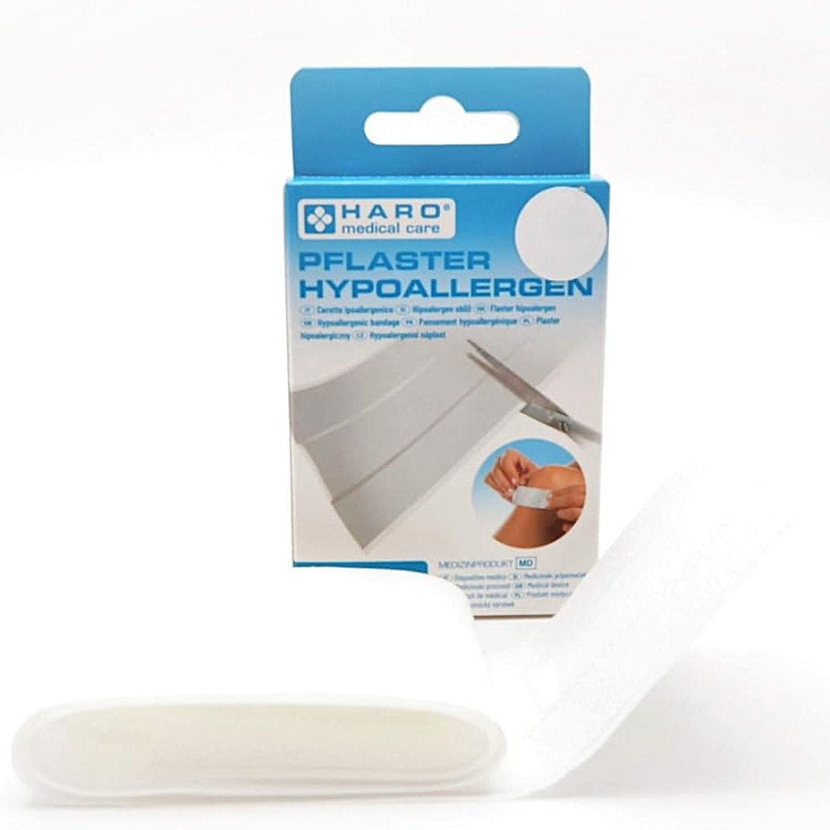 Haro Pflaster hypoallergen · Wundpflaster zum Zuschneiden · 6cm x 0,5m – Bild 4