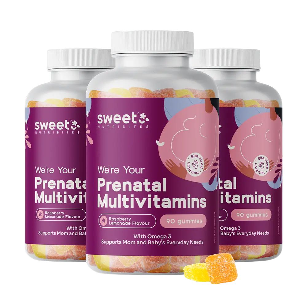 Sweet Nutribites Pränatale Multivitamine mit Omega-3 · 90 Gummibonbons – Bild 6