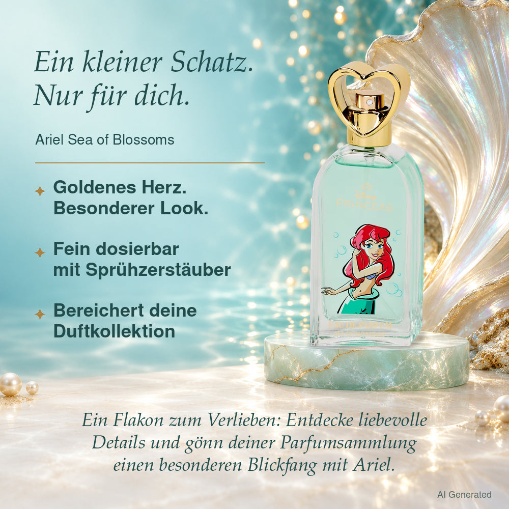 Disney Princess Ariel Sea of Blossoms Eau de Parfum – 50 ml Li­mi­ted Edi­tion