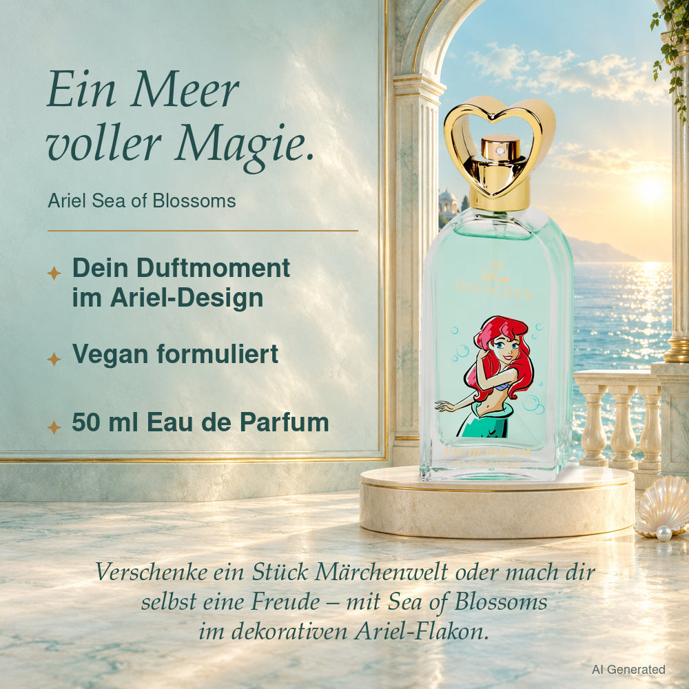 Disney Princess Ariel Sea of Blossoms Eau de Parfum – 50 ml Li­mi­ted Edi­tion