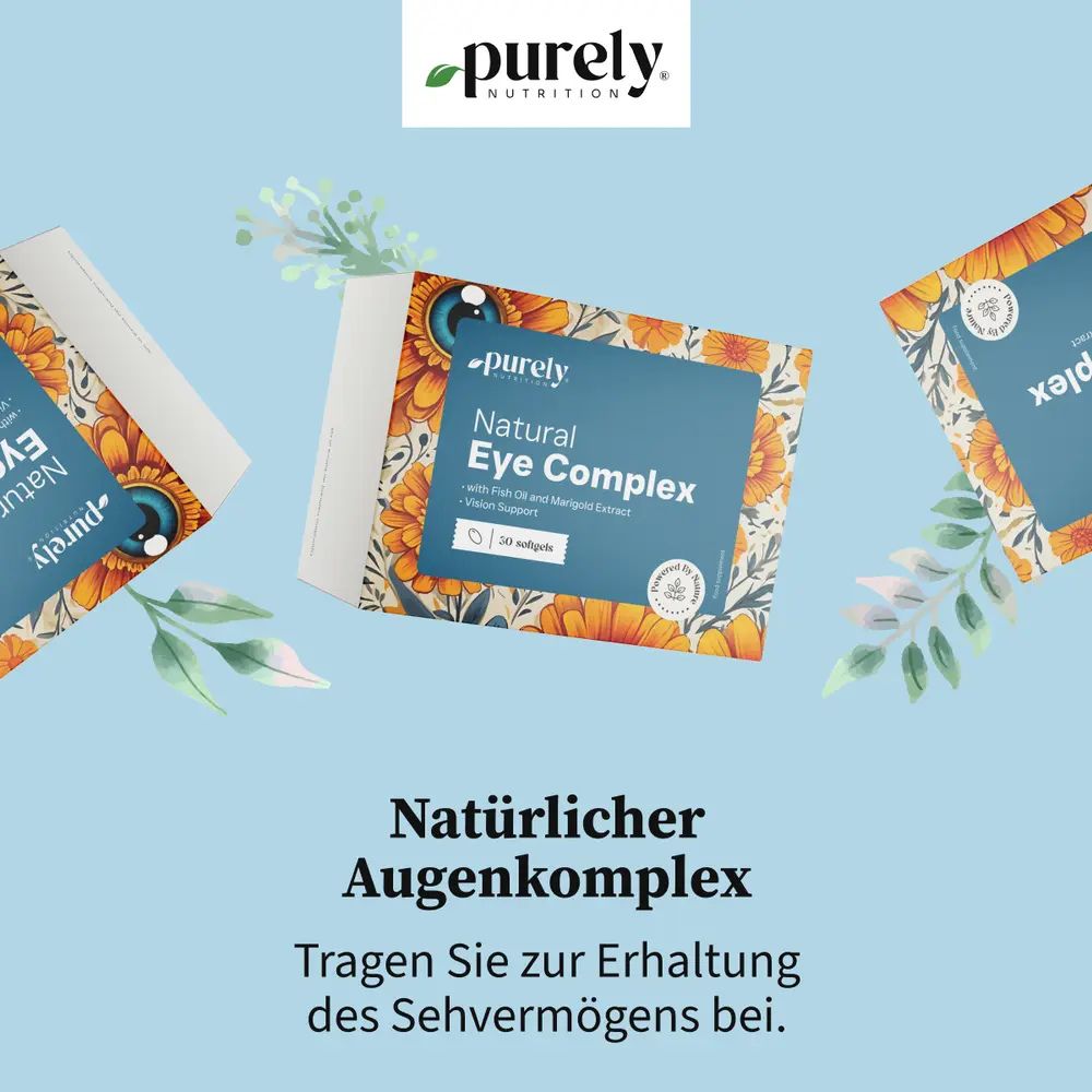 Purely Natürlicher Augenkomplex · 30 Weichkapseln – Bild 3