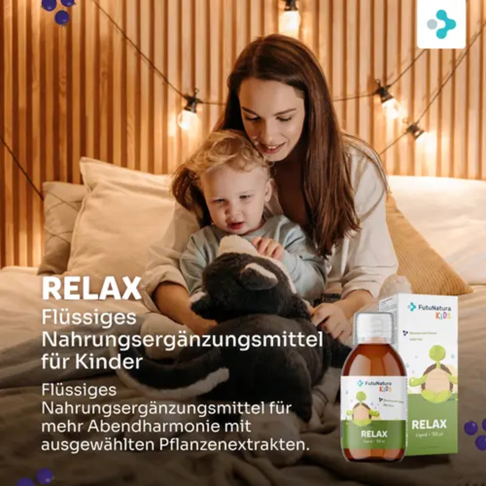 FutuNatura Relax · Kindersirup für optimale Entspannung und Schlaf · 150ml – Bild 2