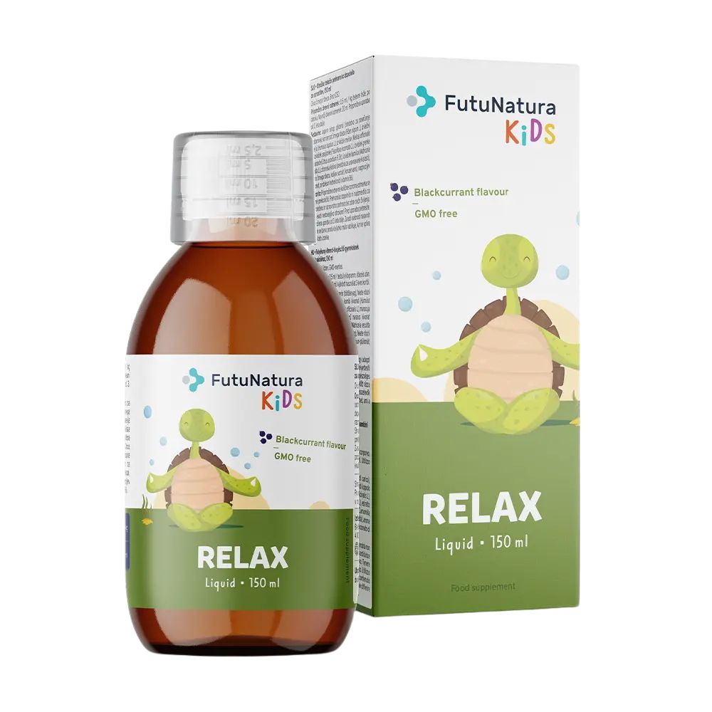 FutuNatura Relax · Kindersirup für optimale Entspannung und Schlaf · 150ml